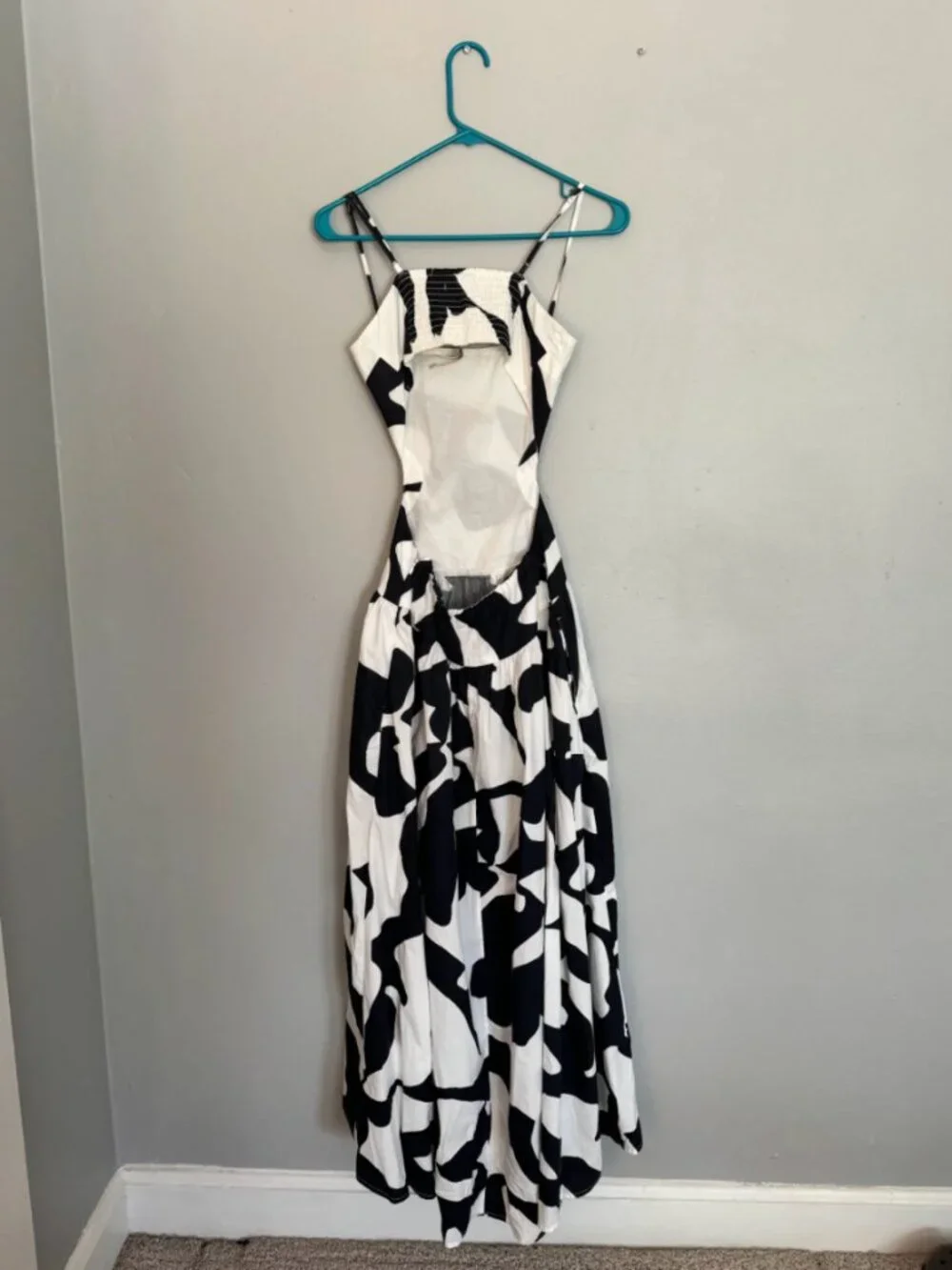 Abercrombie NWT Drop Waist Cutout Maxi Dress Size XS